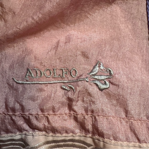 Vintage 80’s 90’s ADOLFO SPORT Track Jacket L Pink And Purple - Picture 5 of 9